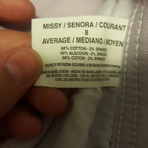 Light purple Gloria Vanderbilt jeans - Picture 4 of 5